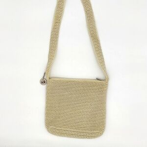 The Sak Classic knit bag cream